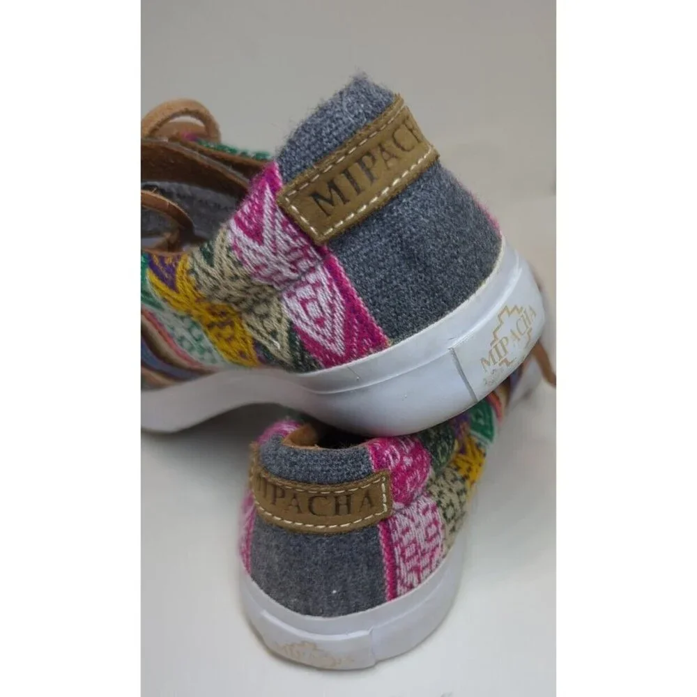 Unisex MIPACHA Cavillaca Gato Baja Sneaker Hippie Aztec Peruvian Inca 7.5 womens